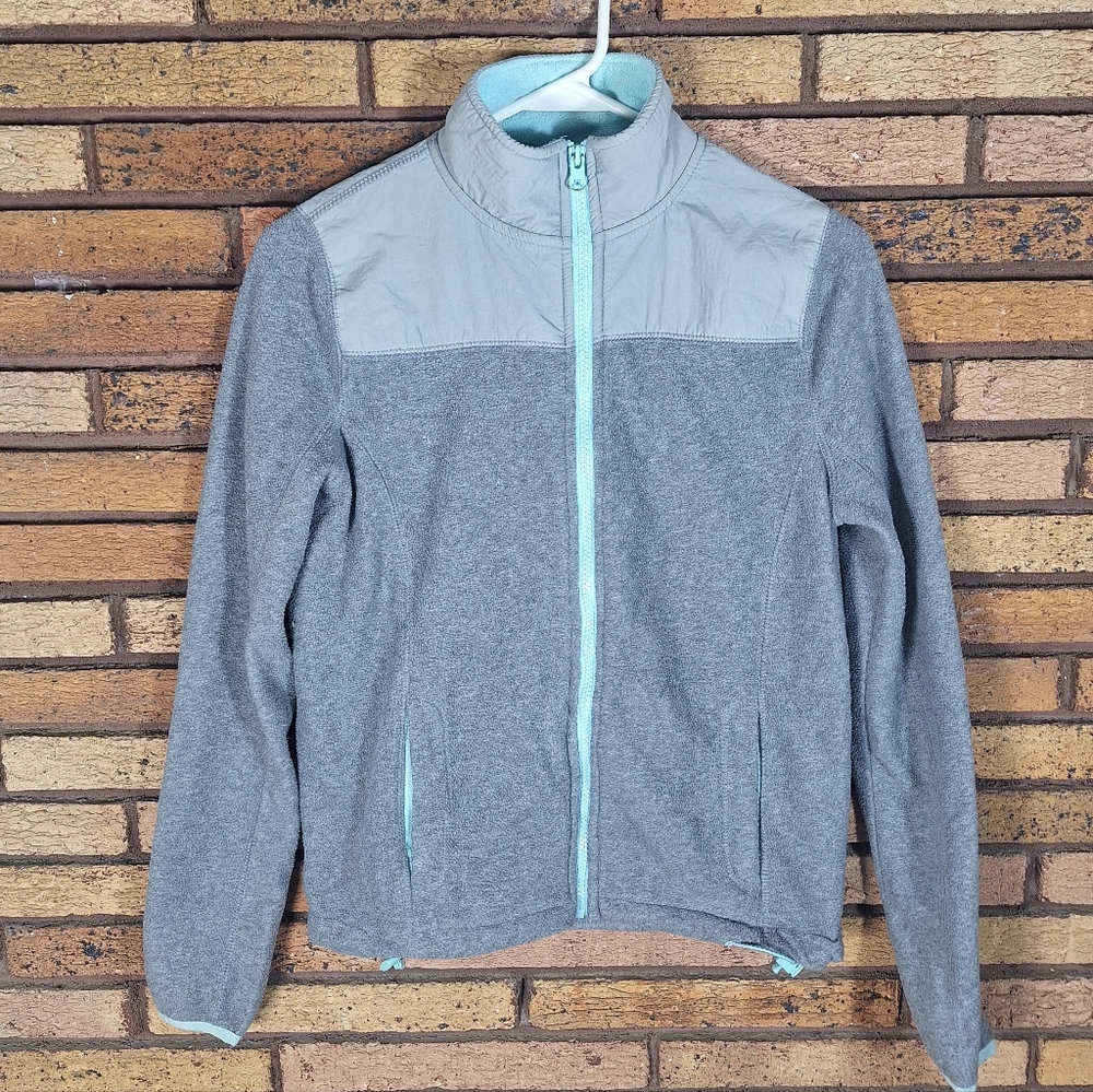 Prince & Fox XS Gray Full Zip Fleece Jacket
